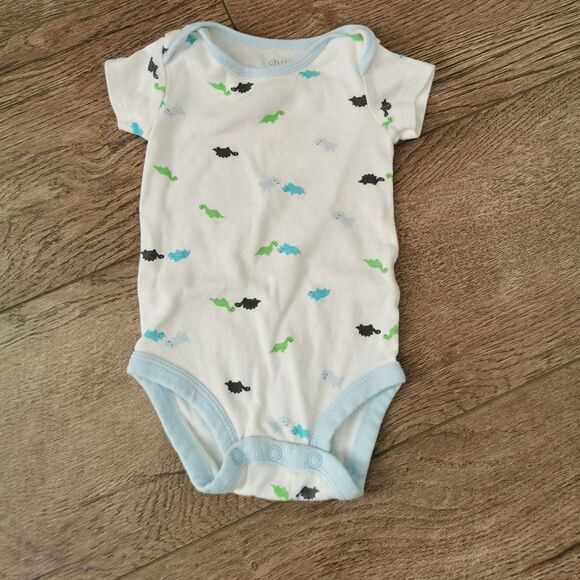 10/$10 This child of mine Short sleeve onesie size 0-3 m - Picture 1 of 4
